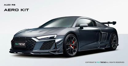 Audi R8 Paktechz Design Carbon Fiber Side Skirts 2016-2024