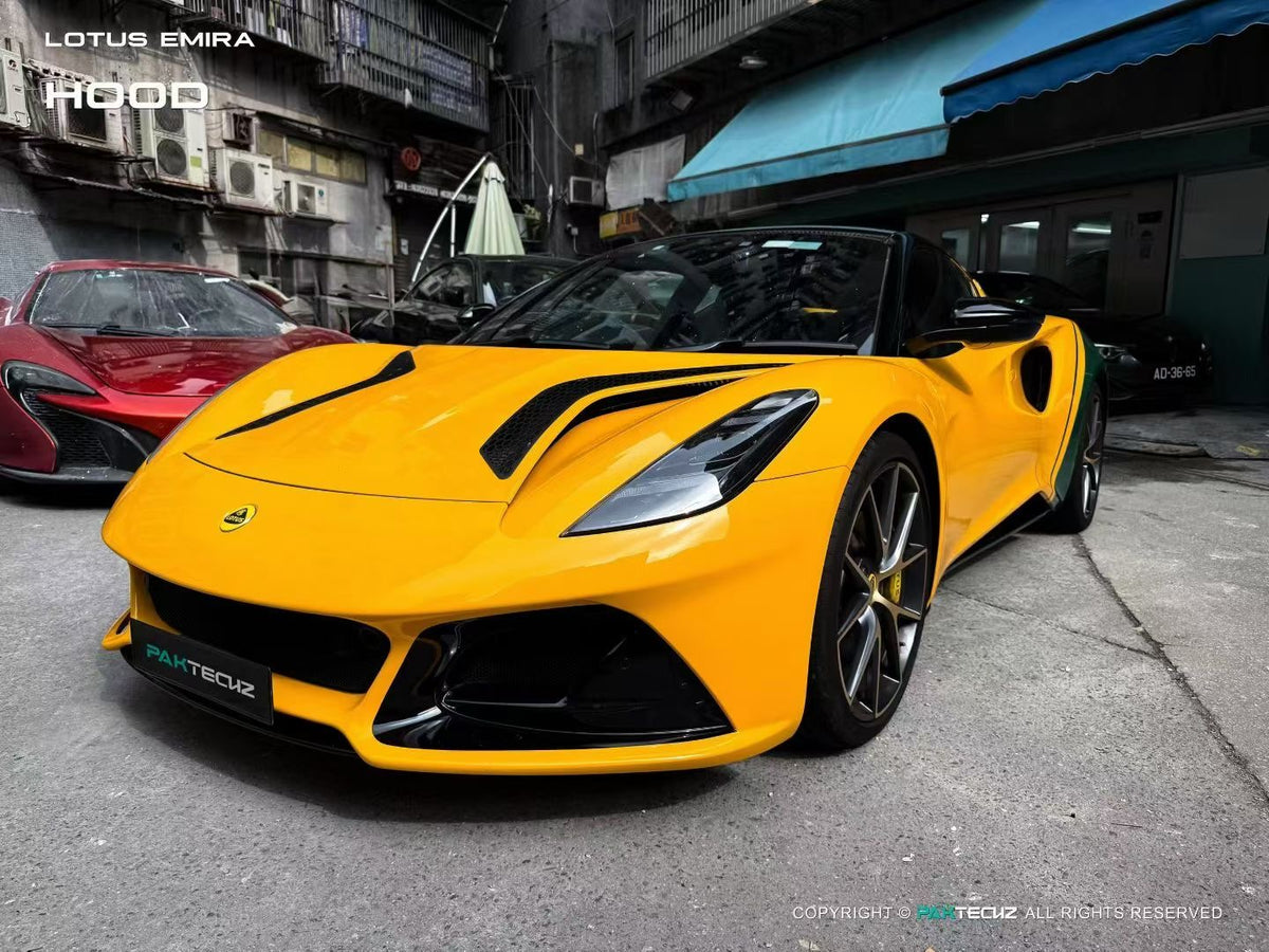 Lotus EMIRA Paktechz Design Carbon Fiber Hood 2022+