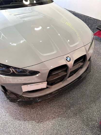 BMW G80 G81 M3 G82 G83 M4 Dry Carbon V Style Front Lip 2021-2026