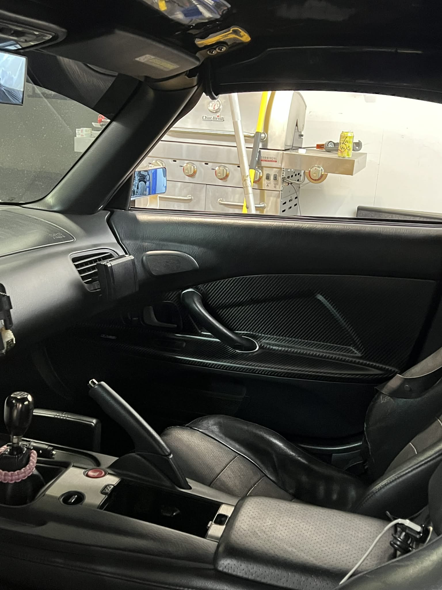 Honda S2000 Carbon Fiber Door Panels/Cards AP2 2004-09 OEM Replacement