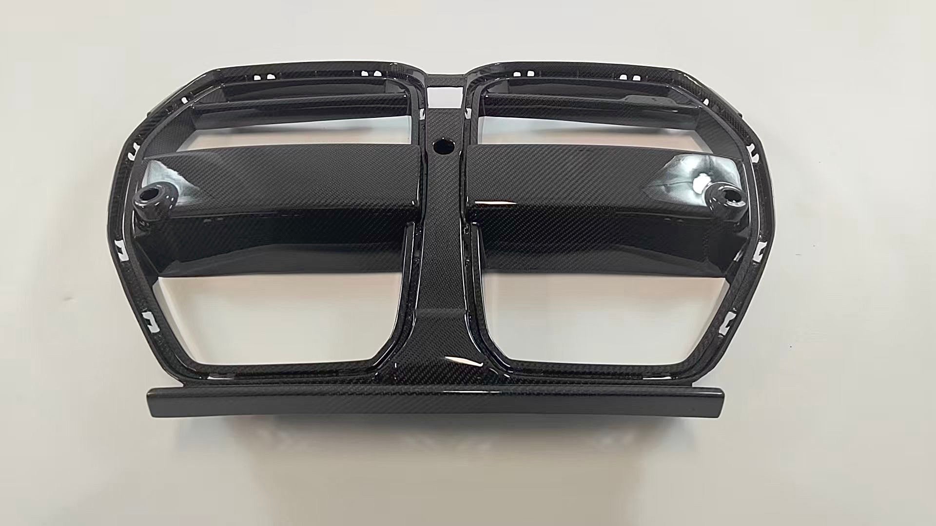 BMW M3 M4 Carbon Fiber V Style Front Grille 2021-26 G80 G81 G82 G83
