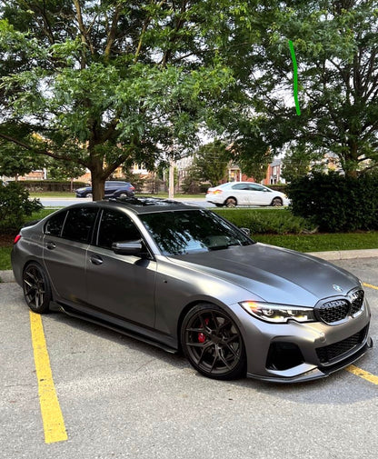 BMW 3 Series Carbon Fiber Side Skirts Wide Type G20/G21 LCI/Pre 19-25