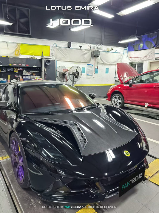 Lotus EMIRA Paktechz Design Carbon Fiber Hood 2022+