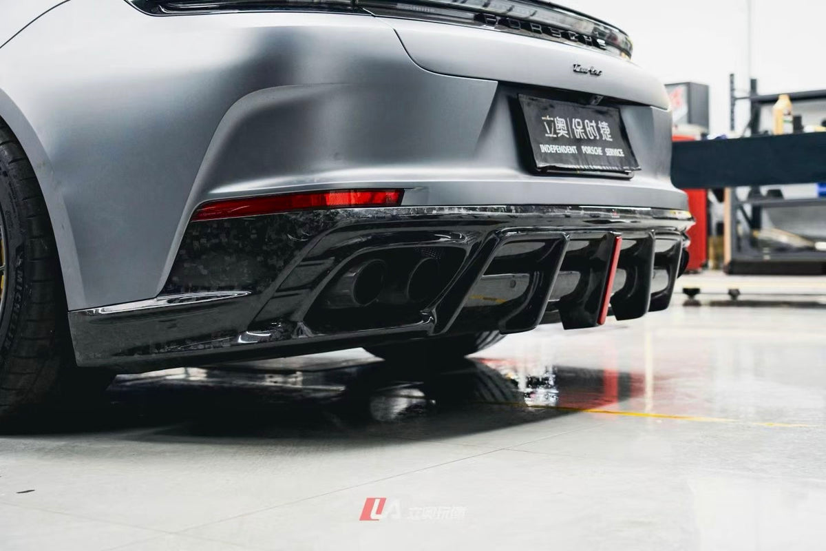 Porsche Panamera 976 Carbon Fiber Rear Diffuser AE Design 2024-2026