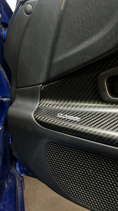 Honda S2000 Carbon Fiber Door Panels/Cards AP2 2004-09 OEM Replacement