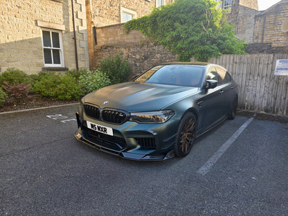 BMW F90 M5 M5C Carbon Fiber Front Lip AE Design 2018-2020 ArmorExtend