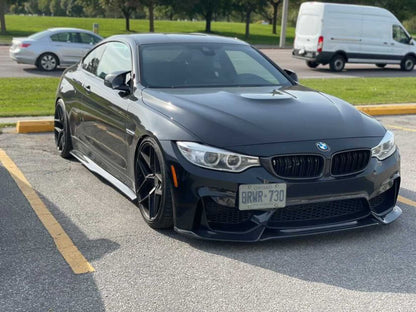BMW M3 M4 Carbon Fiber Front Lip F80 F82 F83 VRS Style 2014-2020