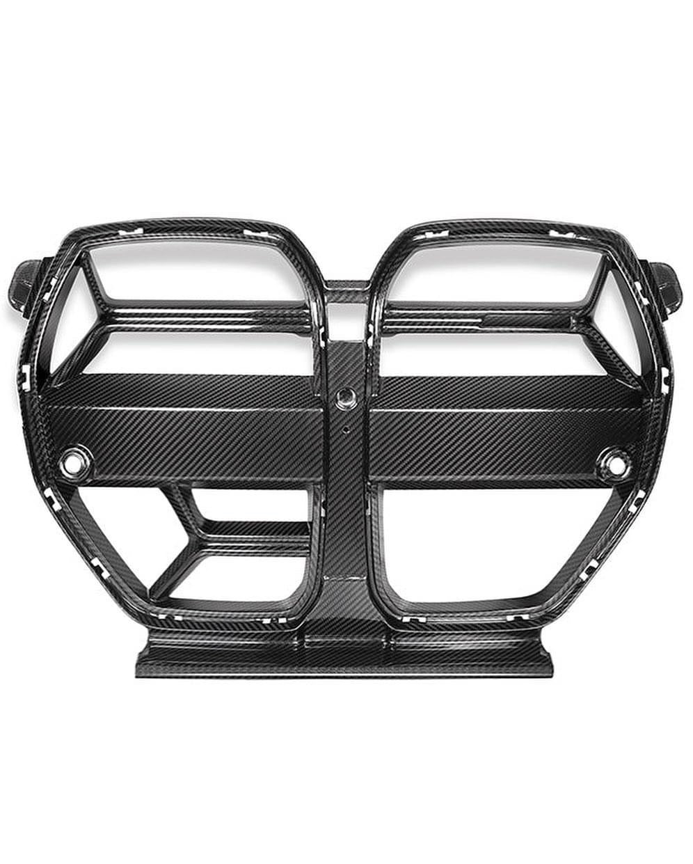 BMW M3 M4 Carbon Fiber CSL Style Front Grille 2021-26 G80 G81 G82 G83