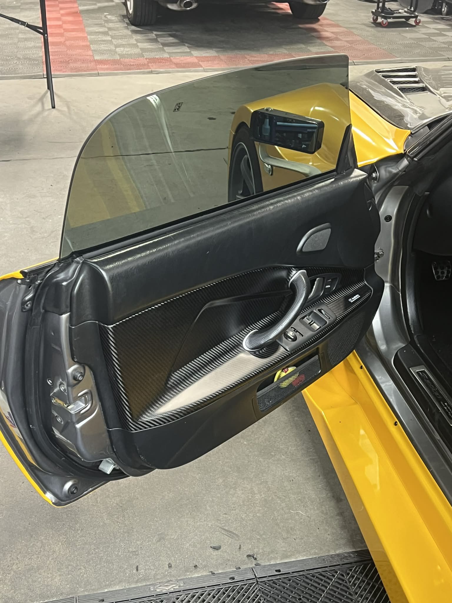 Honda S2000 Carbon Fiber Door Panels/Cards AP2 2004-09 OEM Replacement