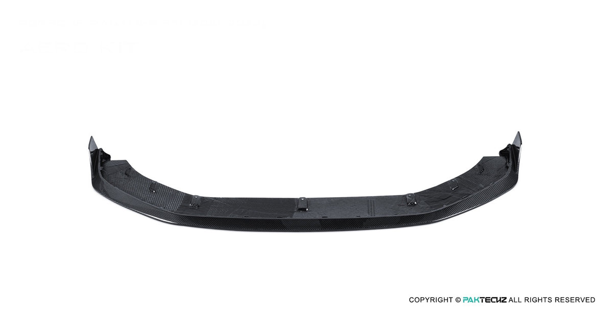 Porsche Panamera 971.2 Carbon Fiber Front Lip Paktechz Design 2021-23
