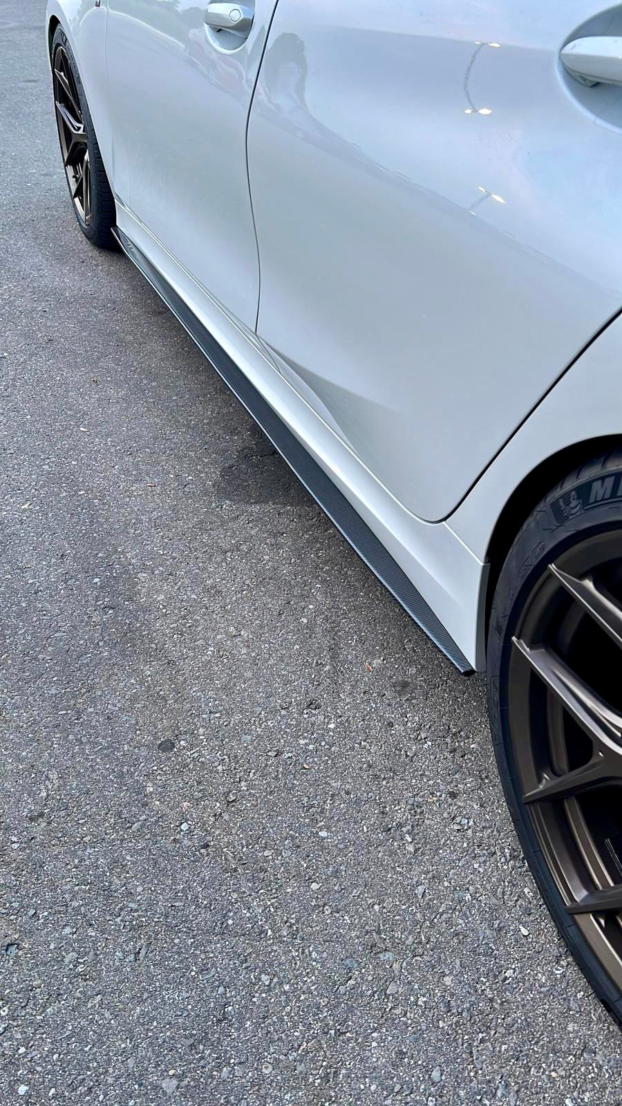 BMW 3 Series Carbon Fiber Side Skirts CMST Style G20/G21 LCI/Pre 19-26
