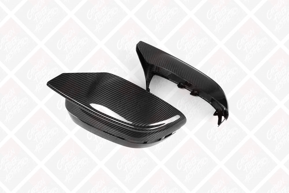 BMW Dry Carbon Fiber Mirror Caps 2022+ G42M240 G20 M340 G26 M440 & i4 M50i