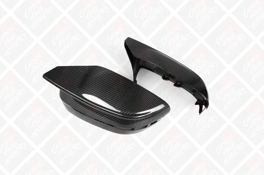 BMW Dry Carbon Fiber Mirror Caps 2022+ G42M240 G20 M340 G26 M440 & i4 M50i