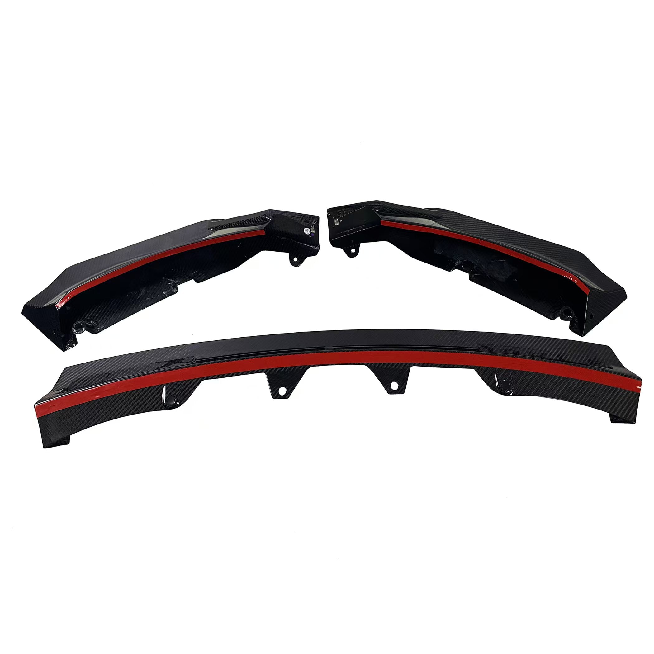 BMW M3 M4 Carbon Fiber V Style Front Lip 2021-2026 G80 G81 G82 G83