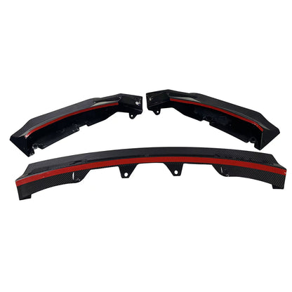 BMW G80 G81 M3 G82 G83 M4 Dry Carbon V Style Front Lip 2021-2026