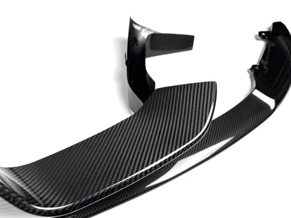Lèvre avant style M Performance pour BMW F80 M3 F83/F82 M4 en fibre de carbone sèche 