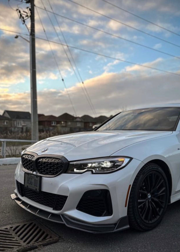BMW G20 G21 Carbon Fiber Front Lip FD Style Pre Facelift 19-22 M Sport