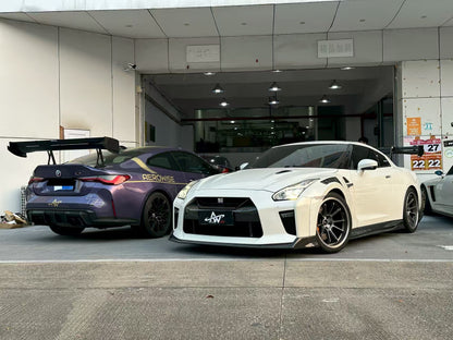 Nissan GTR R35 Aerowise DRS Carbon Fiber Wing Spoiler 2008-2025