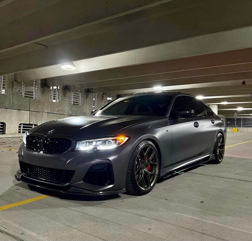 BMW 3 Series Carbon Fiber Side Skirts Wide Type G20/G21 LCI/Pre 19-25
