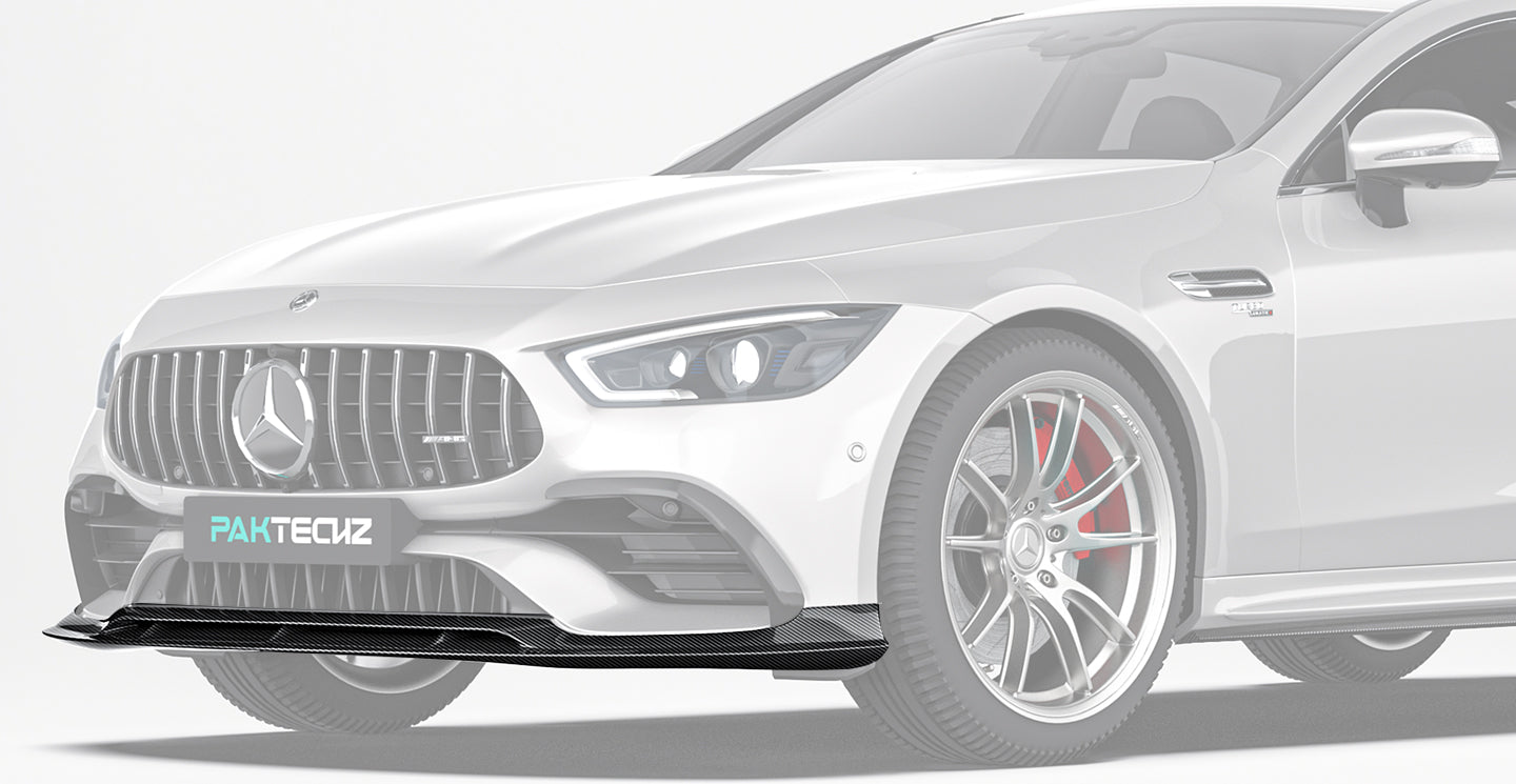 Mercedes Benz GT43/50/53 Carbon Fiber Front Lip X290 Paktechz 2019-24