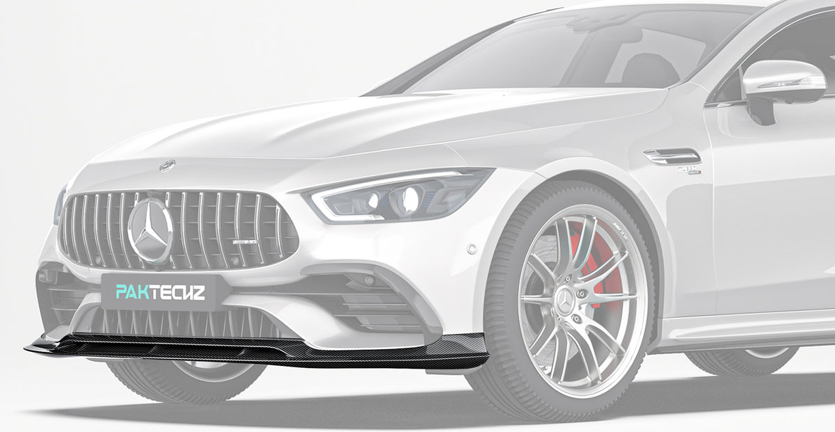 Mercedes Benz GT43/50/53 Carbon Fiber Front Lip X290 Paktechz 2019-24