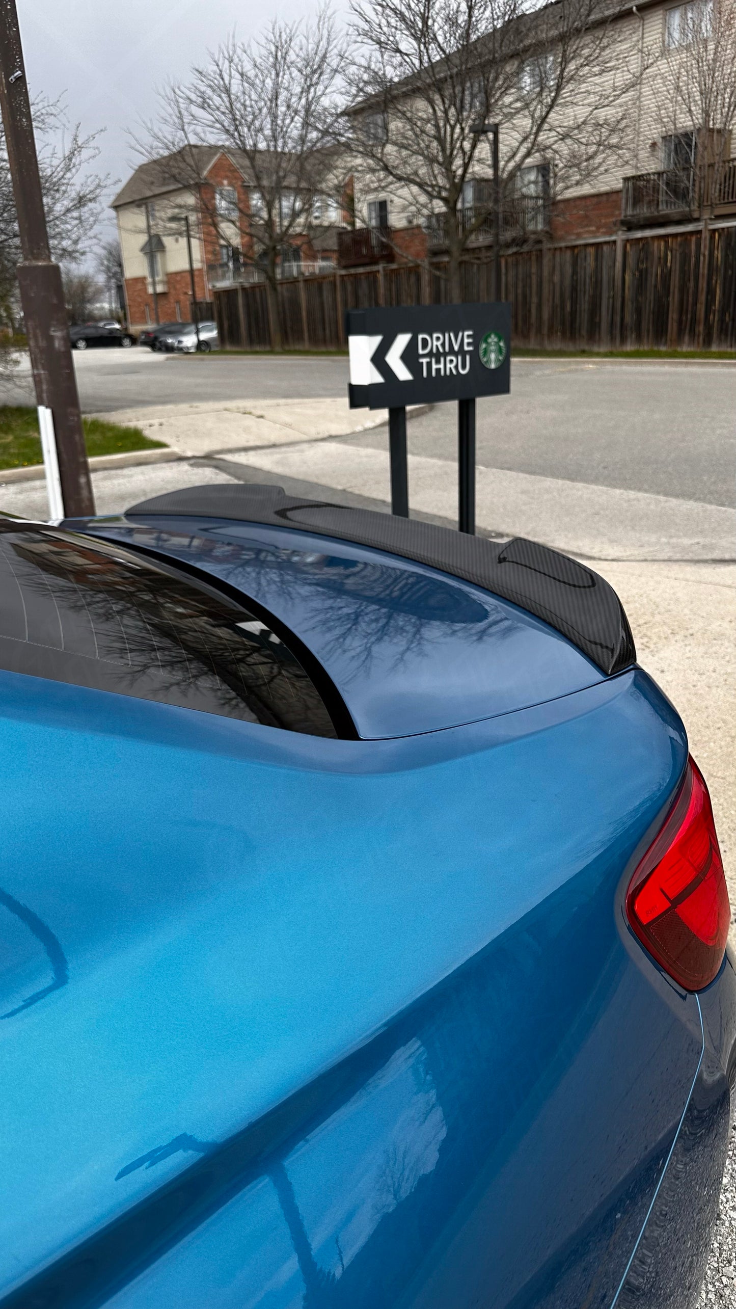 BMW F87 M2 M2C F22 2 Series Dry Carbon Fiber CS Style Trunk Spoiler