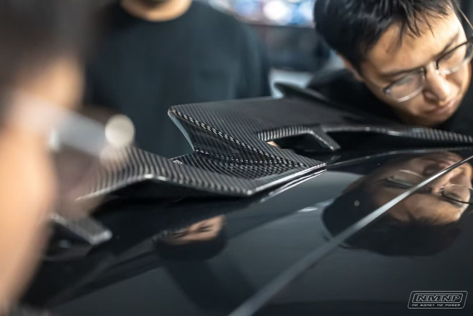 Volkswagen Golf GTI Carbon Fiber Roof Spoiler/Wing CMST Design MK8/8.5