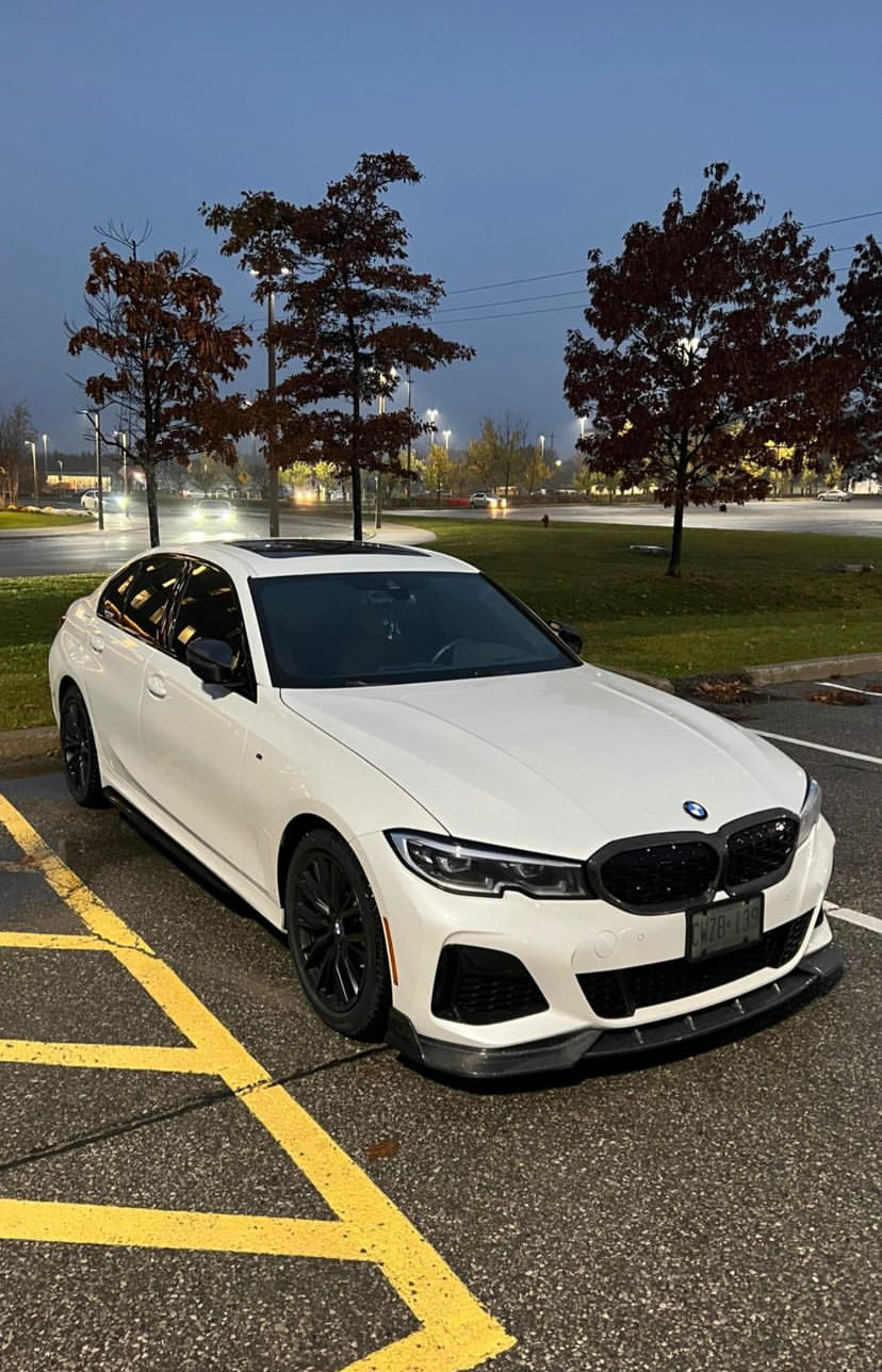BMW G20 G21 Carbon Fiber Front Lip FD Style Pre Facelift 19-22 M Sport
