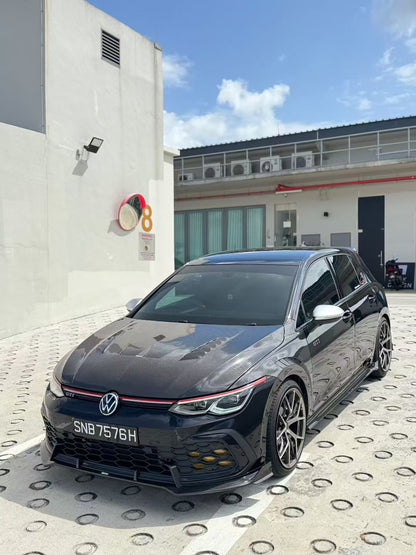 Volkswagen MK8/8.5 Carbon Fiber Side Skirts Karbel Design R/GTI Golf 8
