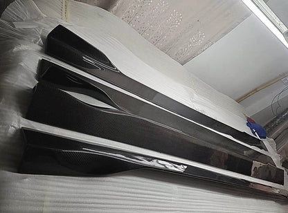 BMW 3 Series Carbon Fiber Side Skirts Wide Type G20/G21 LCI/Pre 19-25