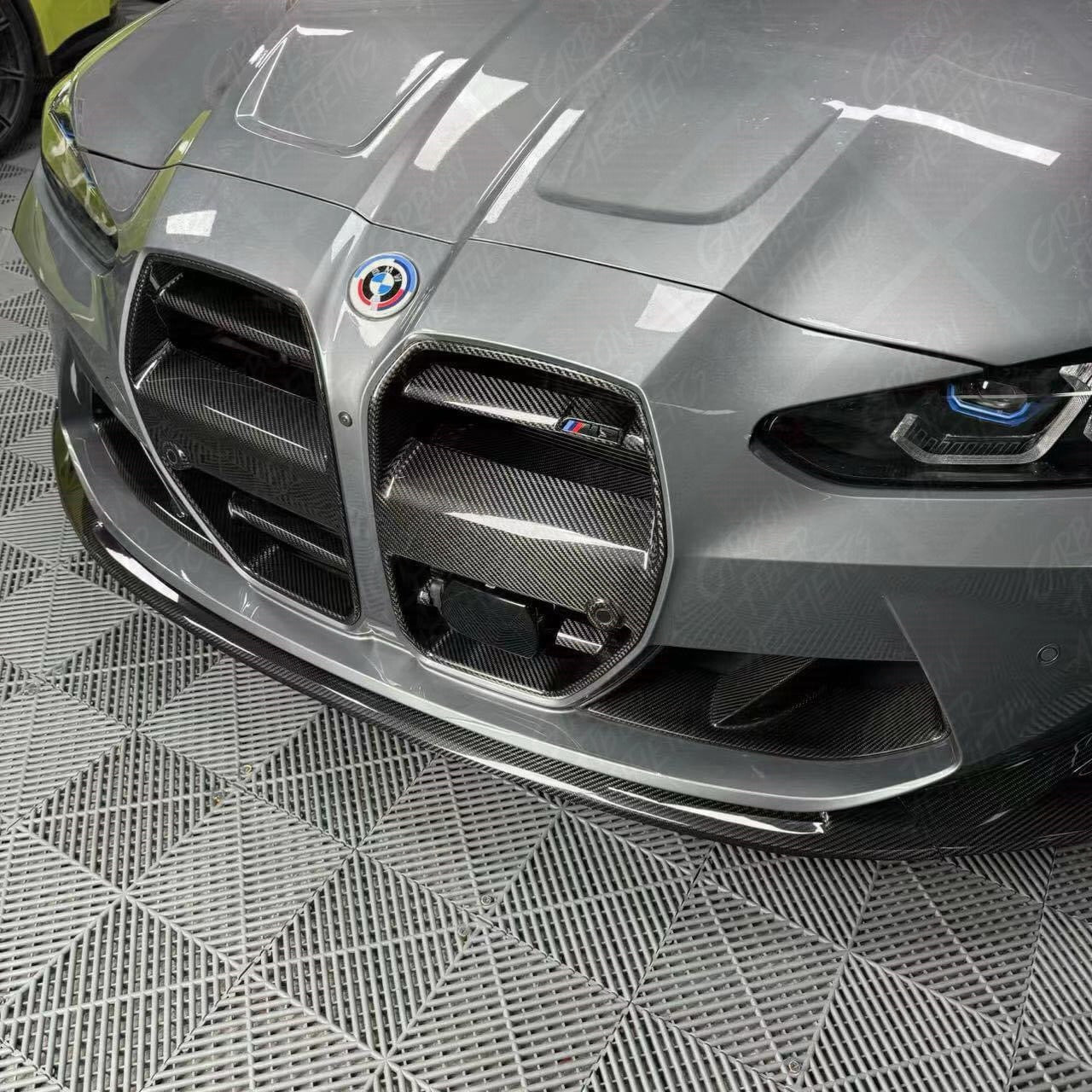 BMW G80 M3 G83 G82 M4 Dry Carbon Fiber DTM ST Style Grille