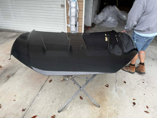 Audi R8 Paktechz Design Carbon Fiber Hood 2016-2024