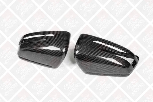 Mercedes Benz W204 C Class Carbon Fiber Mirror Caps ( Facelift )