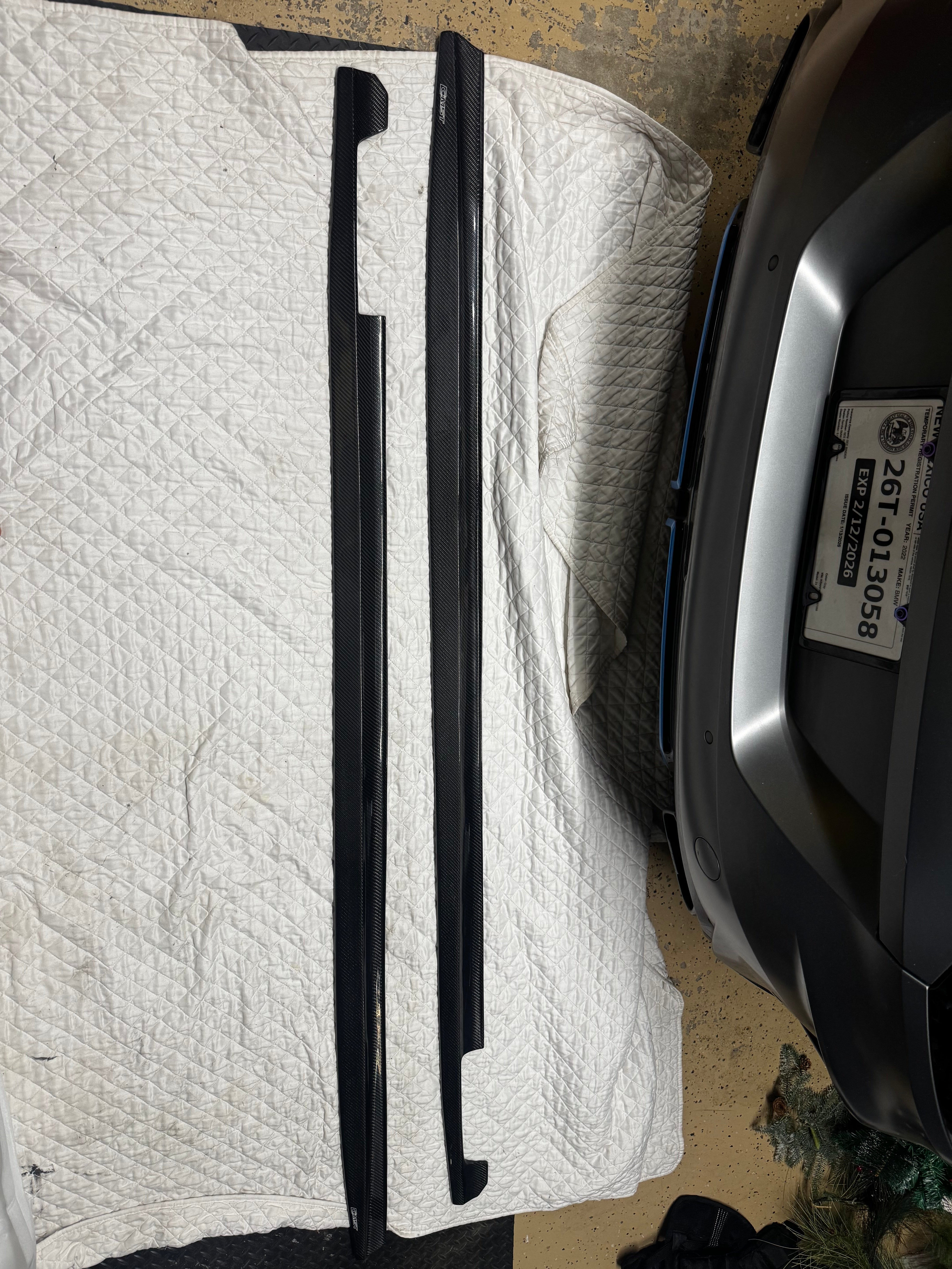 BMW G20 G21 Carbon Fiber Side Skirts CMST Design 2019-2026 Full Length
