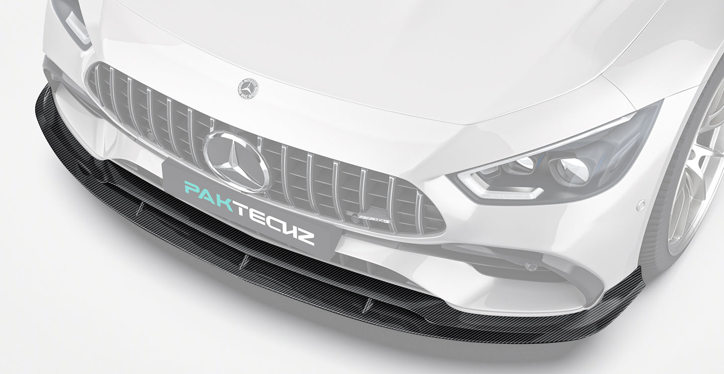 Mercedes Benz GT43/50/53 Carbon Fiber Front Lip X290 Paktechz 2019-24