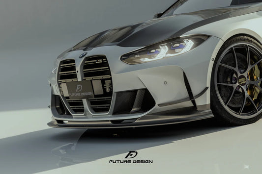 BMW G81/G80 M3 G83/G82 M4 Carbon Fiber Front Lip Future Design V2