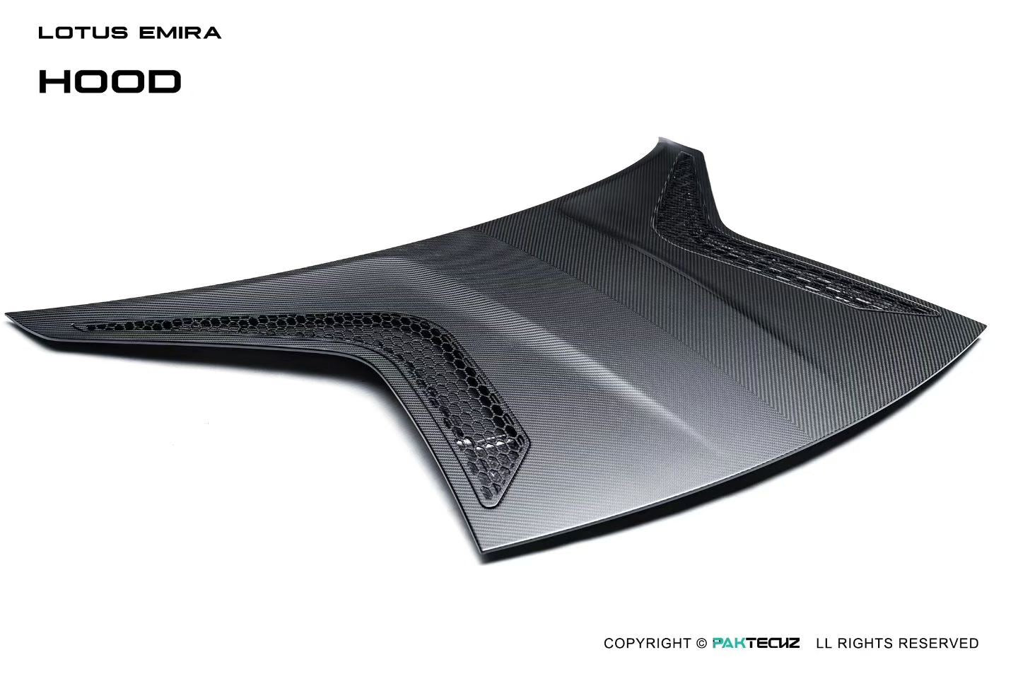 Lotus EMIRA Paktechz Design Carbon Fiber Hood 2022+