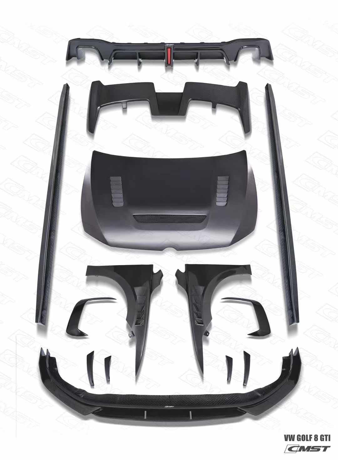Volkswagen Golf MK8 GTI/R Carbon Fiber Hood CMST