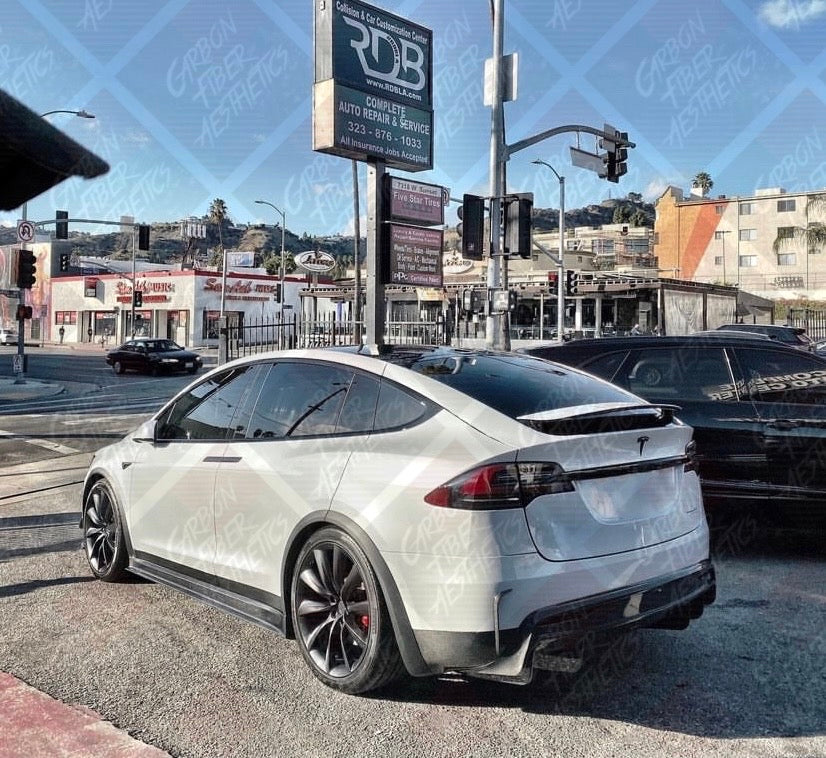 Tesla Model X Carbon Fiber RZ Style Aero Kit