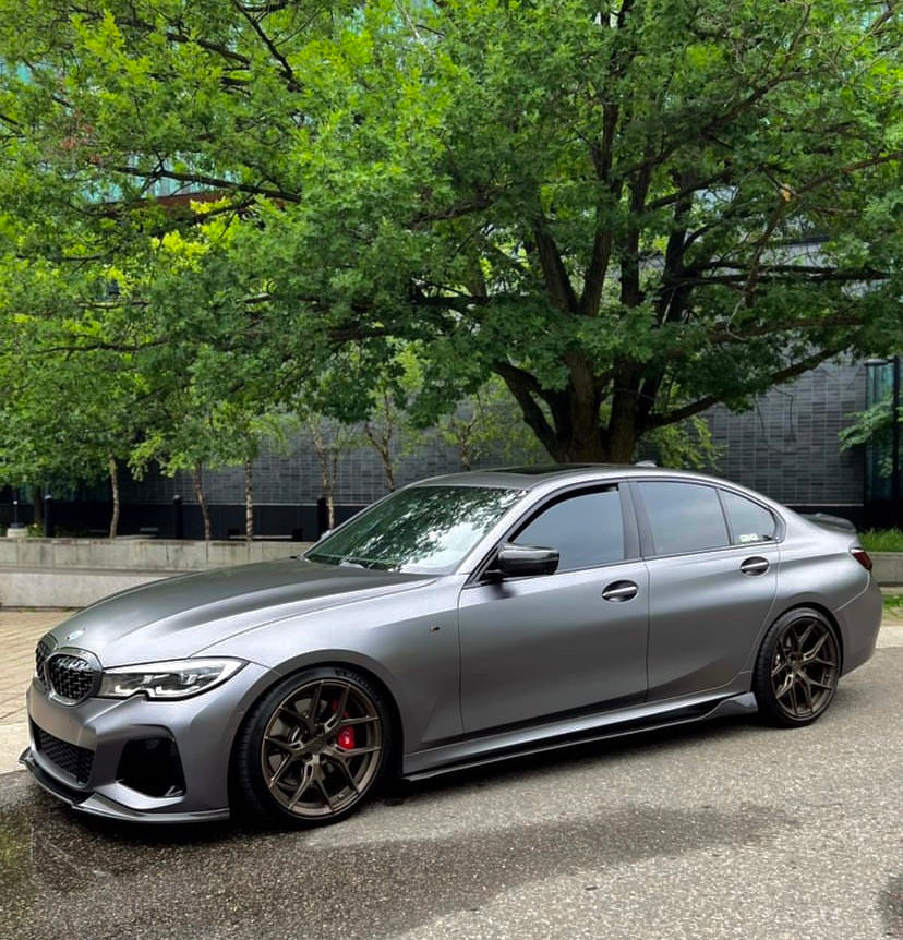 BMW 3 Series Carbon Fiber Side Skirts Wide Type G20/G21 LCI/Pre 19-25