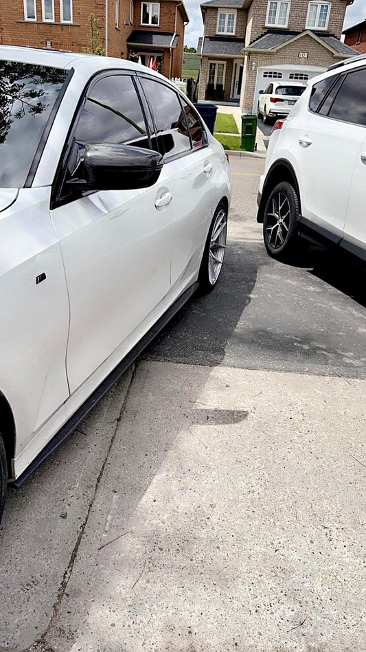 BMW 3 Series Carbon Fiber Side Skirts CMST Style G20/G21 LCI/Pre 19-26