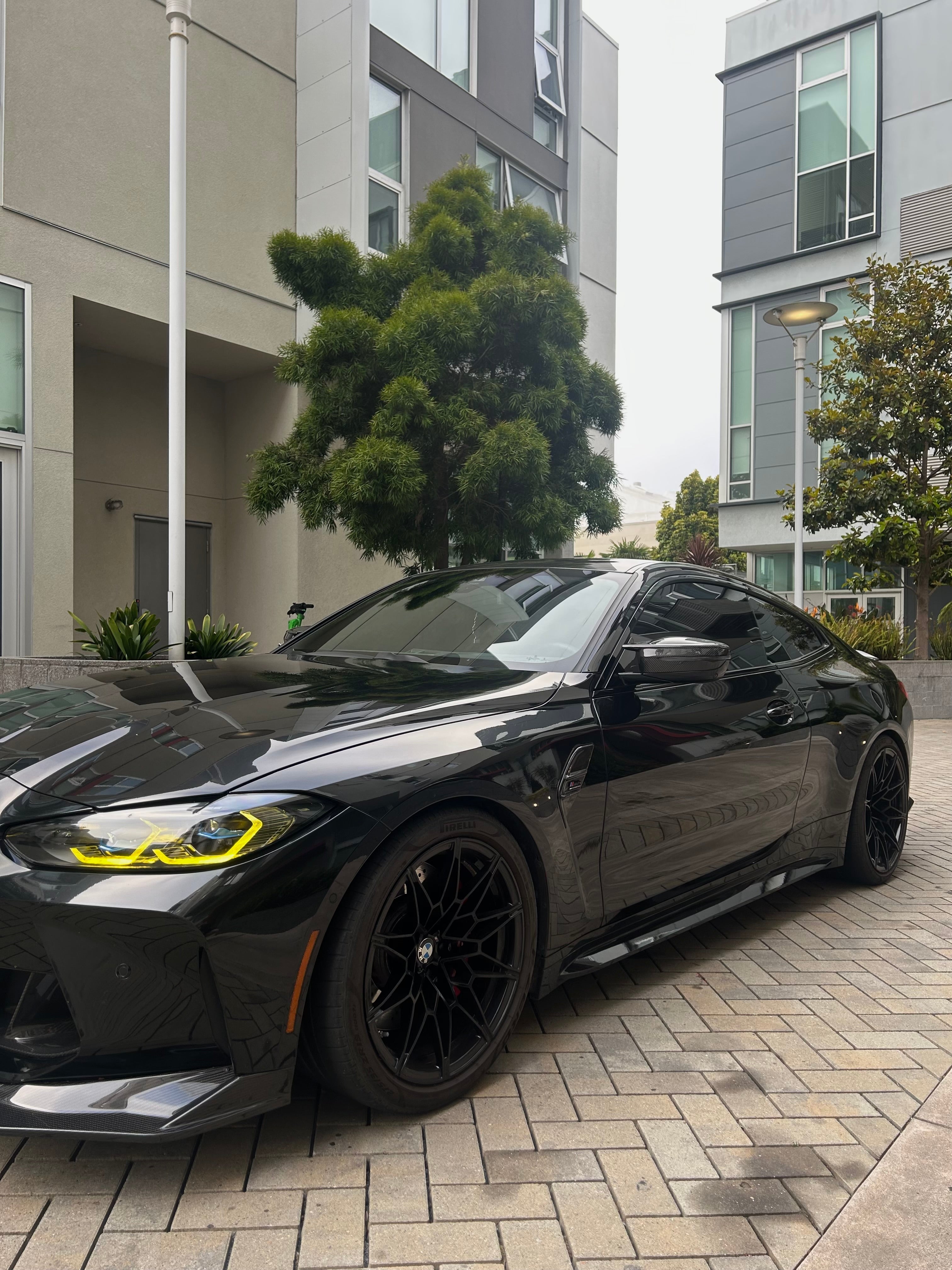 BMW M3 M4 Carbon Fiber Mirror Caps 2021-26 G80 G81 G82 G83