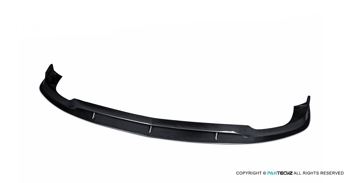 Mercedes Benz GT43/50/53 Carbon Fiber Front Lip X290 Paktechz 2019-24