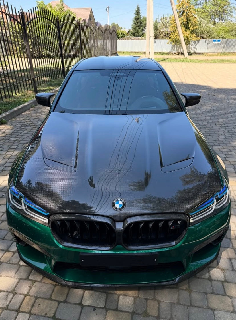 BMW G30 F90 M5 Carbon Fiber Hood CS Style 2017-2024 Pre-preg