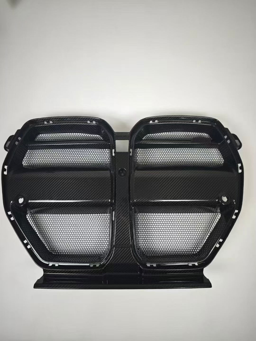 BMW M3 M4 Carbon Fiber V Style Front Grille 2021-26 G80 G81 G82 G83