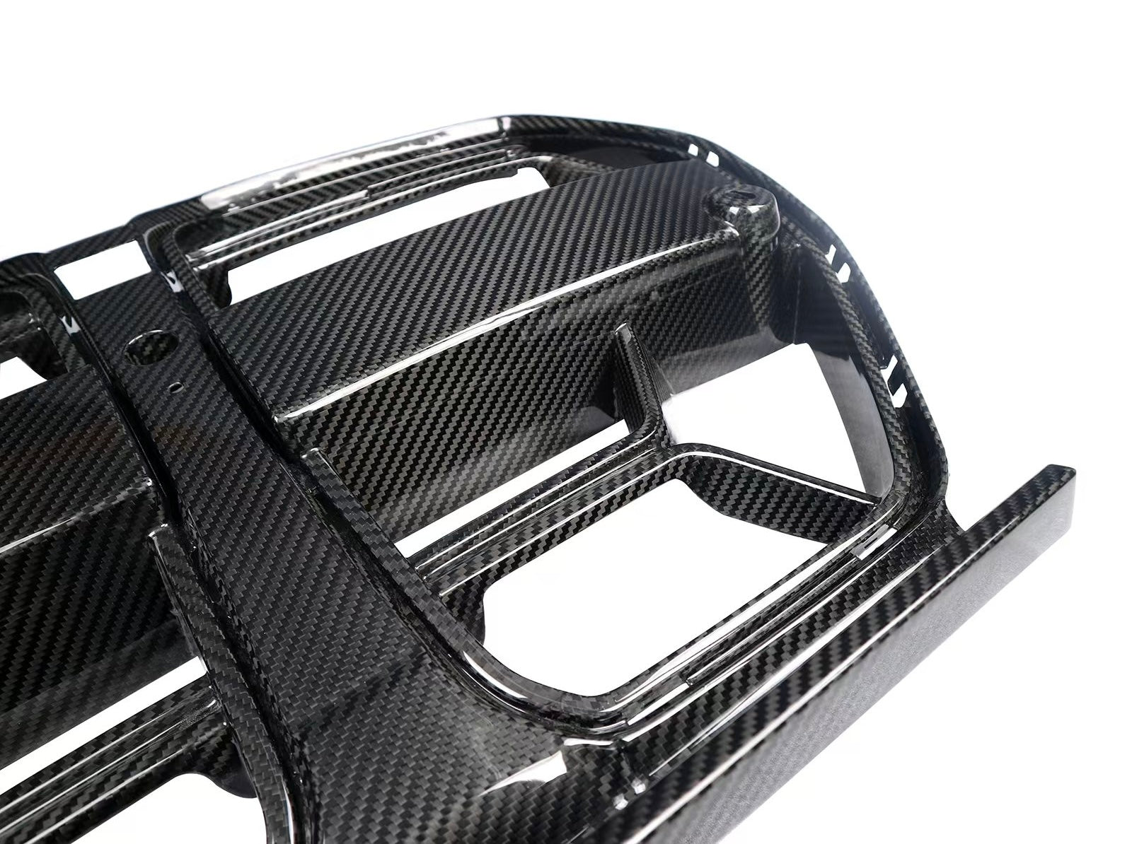 BMW M3 M4 Carbon Fiber CSL Style Front Grille 2021-26 G80 G81 G82 G83