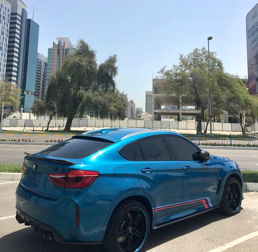 BMW X6 X6M Carbon Fiber Side Skirts F16/F86 2014-2019