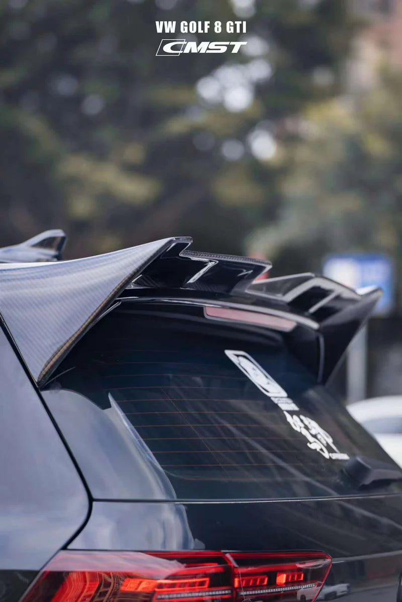 Volkswagen Golf GTI Carbon Fiber Roof Spoiler/Wing CMST Design MK8/8.5