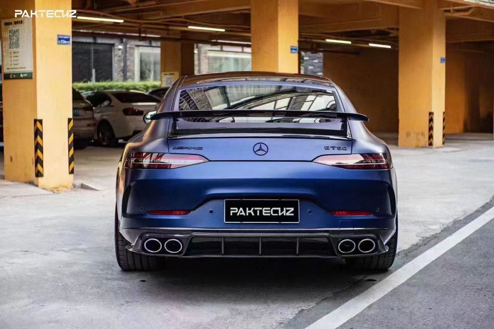 Mercedes Benz GT43/50/53 Carbon Fiber Rear Diffuser X290 Paktechz