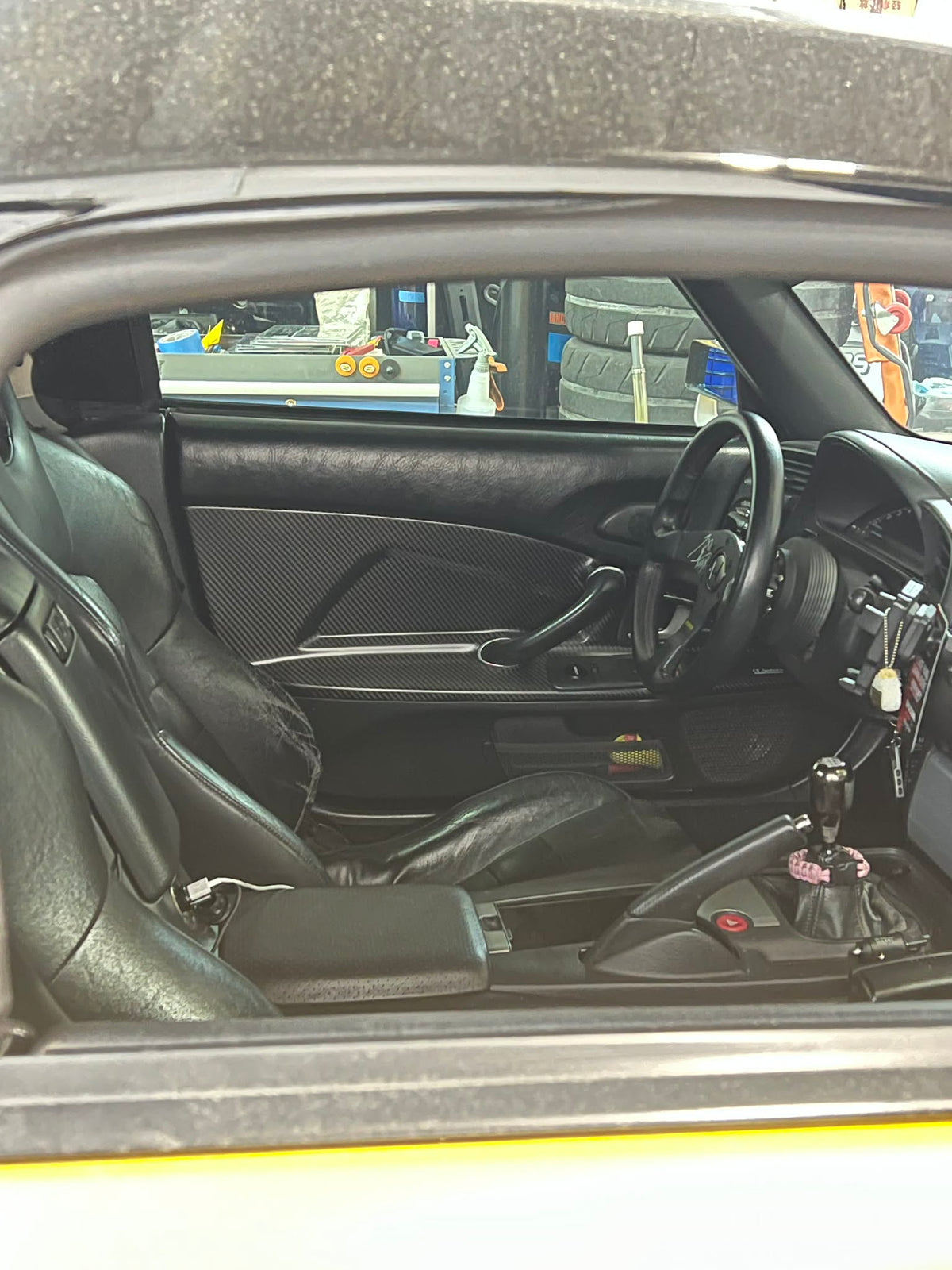 Honda S2000 Carbon Fiber Door Panels/Cards AP2 2004-09 OEM Replacement